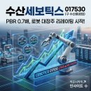 (주)수산세보틱스 | 수산세보틱스(017530)(구 수산중공업) 주가 전망: 5년의 침묵을 깨는 역대급 거래량, 로봇 대장주로의...