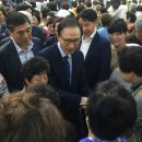 (재)예수의꽃동네유지재단 서울꽃동네신내노인요양원 | 이명박 전 대통령, 꽃동네 41주년 기념식 참가