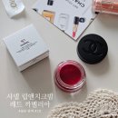 까멜리아 | 여자 생일선물 추천 샤넬 립앤치크밤 레드 까멜리아 발색 쿨톤 후기