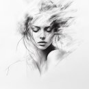 감성드로잉(연필화) 이미지