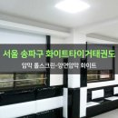 송파 화이트타이거 태권도 이미지