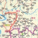 청룡지맥 2구간(앞산순환도로=＞와룡산=＞강창교) 이미지