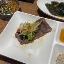 대찬육회 | 연산동 소고기 맛집, 손자한우로스구이 쌈육회 처음 먹어봤는데?