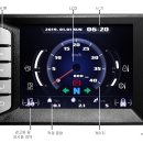 [현대지게차]현대지게차 70/80D-9V클러스터 경고등 설명글 이미지