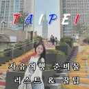 해외여행이 즐거운 퀵 여행영어 Step3 | 타이베이 여행 준비물 이지카드 유심 ATM 여행지원금 꿀팁까지!