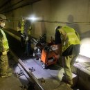 철도운행안전관리자 야간 작업현장 이미지