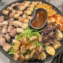 가호 | [진주 호탄동 맛집] 구워져서 나오는 삼겹살&amp;목살세트 한판 후기 &#34;옆구리 가호점&#34;