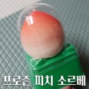 GS25 암사햇살 | GS25 과일 아이스크림, 프로즌 피치 소르베 / 편의점 신상