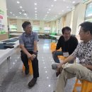 우리 학교 고문님-김인호시인님, 김미화&amp;윤승호님이랑 찍힌 분들 이미지