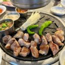 마당월드 | 제주도 흑돼지 맛집 추천, 멜젓에 찍어 먹는 돼지고기 혜원 제주신화월드본점 후기
