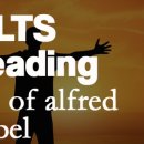IELTS Reading Passage 047 - life of alfred nobel 이미지