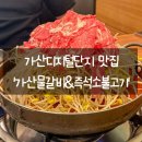 대박물갈비 | 가산디지털단지 맛집 가산물갈비&즉석소불고기 양이 대박인 내돈내산 솔직후기