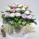 비누꽃 바구니 제작 이미지