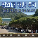 김옥순 | 청와대 개방 후기, 춘추문 입장, 전체 관람 소요시간