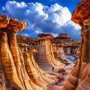 Bisti/De-Na-Zin Wilderness in New Mexico 😍 이미지