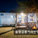 강릉 캠핑장 솔향강릉카라반캠핑장 깨끗하고 조용한 휴식처