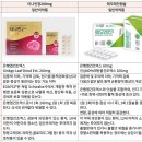 타나민정240mg vs 메모레인캡슐 이미지