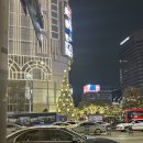 내눈에신세계 | 신세계 미디어파사드 후기(시간, 위치, 명당), 롯데 크리스마스 장식 비교