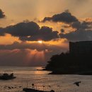 푸른바다와 캠핑 이미지