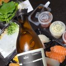 최우영수산 | 최우영수산에 배달해온 한치회와 계란초밥과 유부초밥