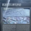 함안 용산리 함안층 새발자국화석 산지 | 함암 무기연당 함안 용산리 백악기 새발자국 화석산지