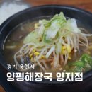 양평해장국 양지점 | 용인 양지 맛집 양평해장국 양지점 양평해장국 내장탕 후기