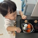 좋은날피에스타 | 돌아기 장난감 추천 원목 주방놀이 피에스타 비스트로 화이트 내돈내산