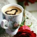 꽃과커피 이미지