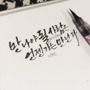 캘리그라피(기초) 이미지