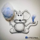 귀여운 생쥐 Rikiki의 일상을 그리는 작가 이미지
