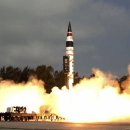 인도, 아그니-5 IRBM (MIRV) 시험발사 이미지