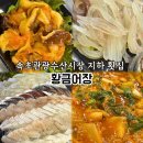 속초관광수산시장(지하) | [강원/속초] 속초관광수산시장 지하 늦게까지 하는 횟집 : 황금어장