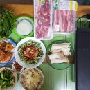 토요일 점심 고기 굽자 이미지