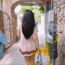 백을 찾는다면 이 에필로그를 놓칠 수 없지(미우미우 로고장식 자카드 패브릭 파우치)feat.제니님 휴양지룩