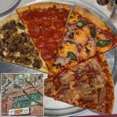 합정동 소로 1-444 | [합정맛집] 서울 희우정로 벚꽃뷰🌸 | 힙한 미국 조각피자 피자온데크