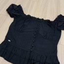 PALEJADE 페일제이드 줄리 프릴 버튼 블라우스, 로우라이즈 맥시 와이드 데님 진 후기