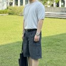 그레이플래닛 면 100 데일리 남자 반팔니트 데일리룩 후기!