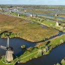 네덜란드는 어떻게 이 꿈의 땅을 만들었을까? - 유네스코 세계문화유산 칸더다이크의 풍차 이미지