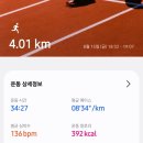 신어타이어 | 8월 둘째주 4km 슬로우러닝, 체중변화, 러닝화 뉴발란스 프레쉬폼 모어 V5 후기