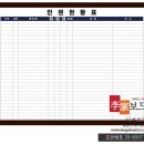 한글&엑셀 | 일일작업현황판 ◀ 도안번호 22-0323