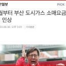 부산 도시가스 2%인상 이미지