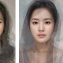 대한민국 최고 미녀 김태희, 이영애, 송혜교, 이민정 합친얼굴 이미지