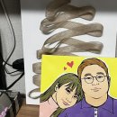 커플선물추천 ! 곧 남편의 생일날 이벤트로 하기 좋았던 '팝아트초상화'