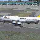 개나리항공/ 인천 -＞ 파리 - B747-400 이미지