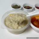 강남죽집 한뿌리죽 키친 삼성점 당일 도정한 쌀로 만든 삼계죽 소고기장조림 포장 후기