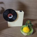 선물받은 LP 모양 &#39;루오딘 디스코 블루투스 스피커&#39;로 레트로감성 채우기 ♬