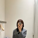 SIE 시에 로우 울 벨티드 재킷 오트베이지, 차콜믹스 더현대서울 피팅후기