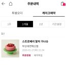 투썸 스트로베리 말차 가나슈 케이크 사전예약 할인받는법 두바이 케이크 현장구매