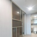 씨유구미상모이편한점 | e편한세상 구미 상모 트리베뉴 ​샴페인골드 원슬라이딩 현관중문 시공 후기 ( 이원 중문 )