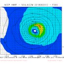 19호 태풍 솔릭 (Soulik) 8월 23일 (목) 느린 속도로 한반도 통과할 듯 이미지